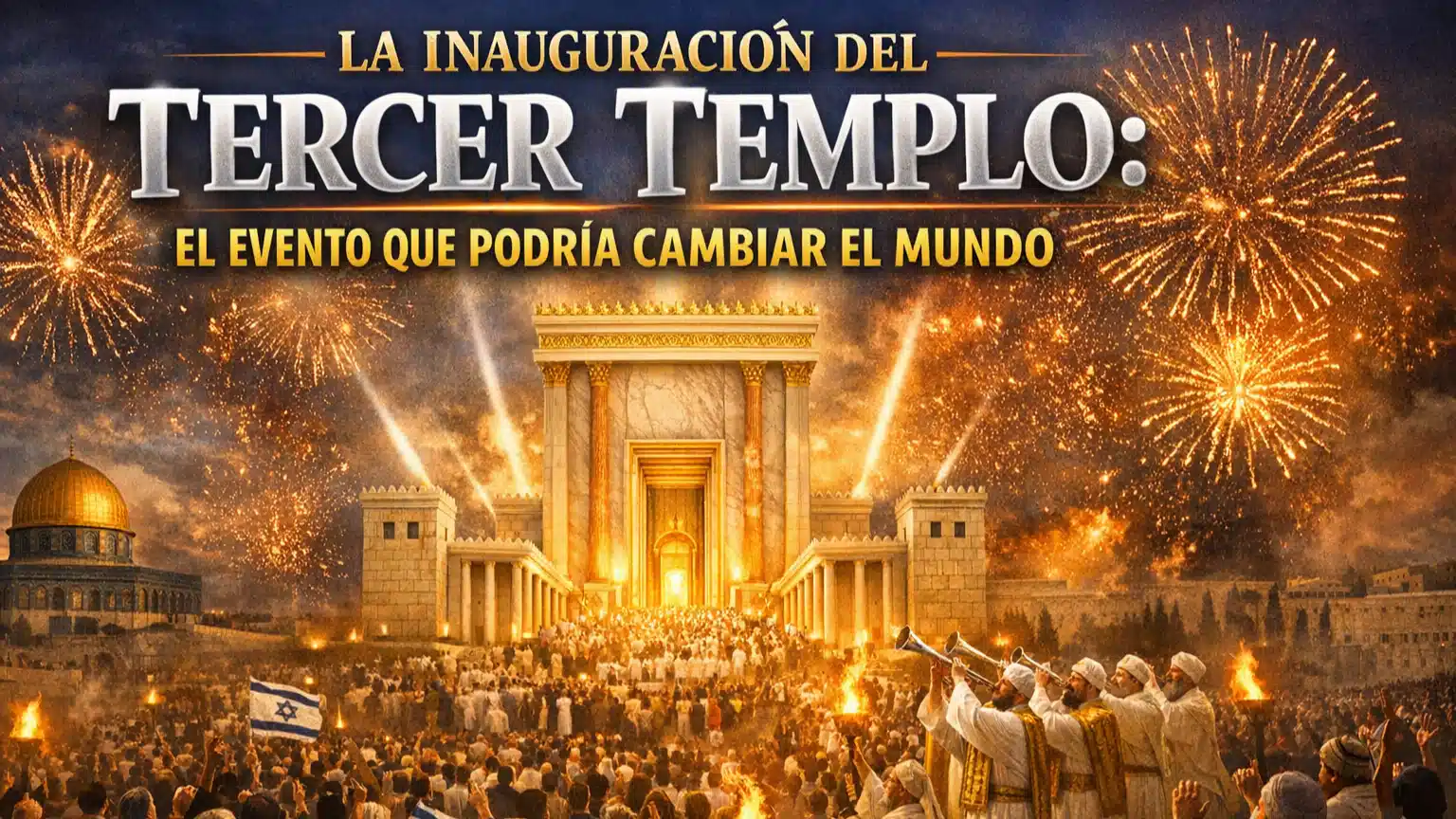 Será El Evento Más Visto De Toda La Historia | Inauguración Del Tercer Templo Judío | VIDEO con Luis Román