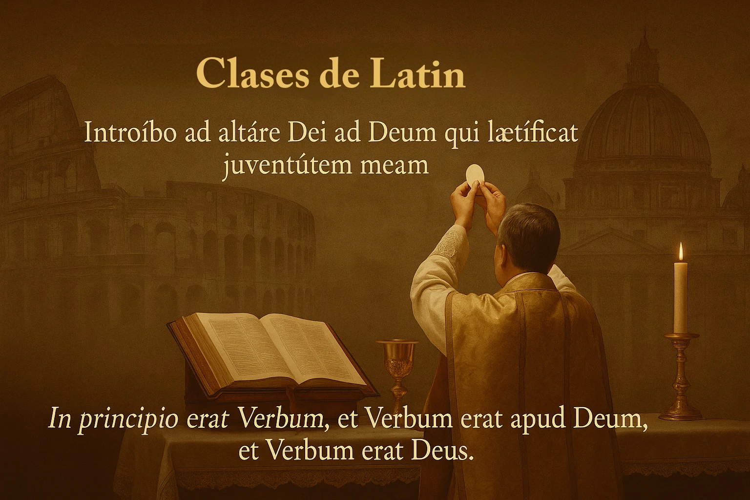 (Video) ¿Por Qué la Iglesia Nunca Abandonó el Latín en la Misa? Nuevo Curso